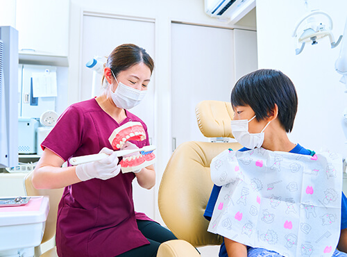 小児歯科治療の流れ